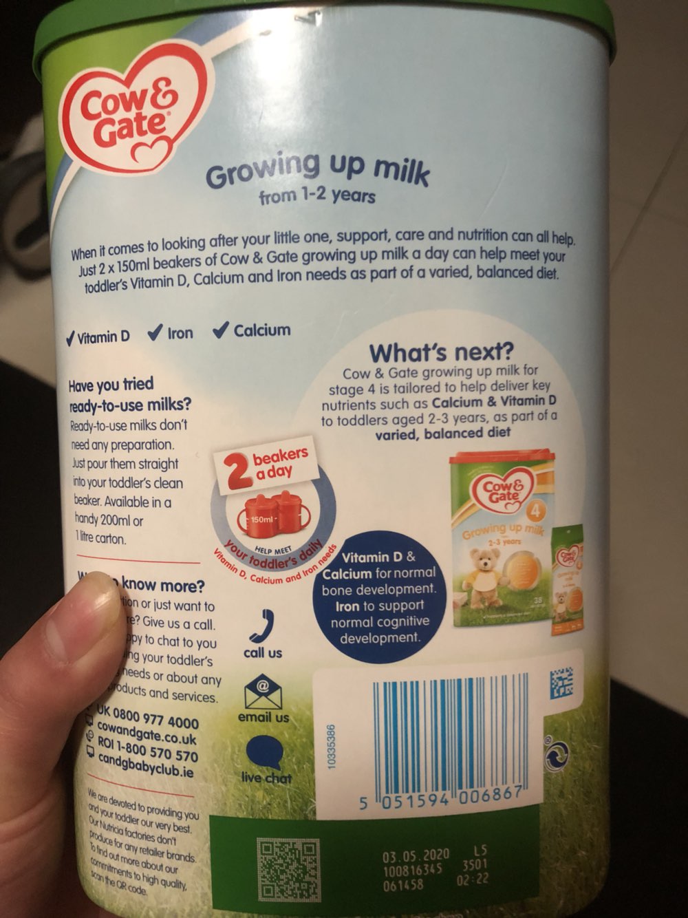 英国牛栏奶粉1-4段配方明细表,英国牛栏便宜可靠吗