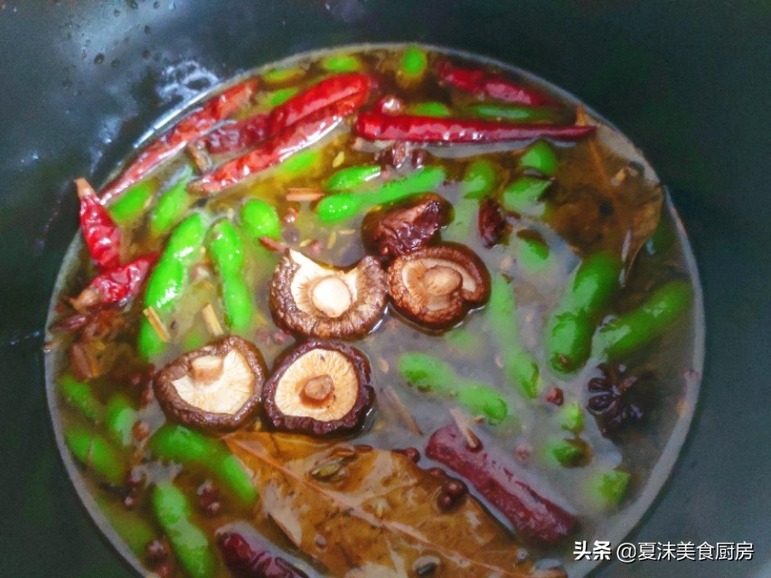 想吃卤豆干自己在家就能做,怎么样卤毛豆