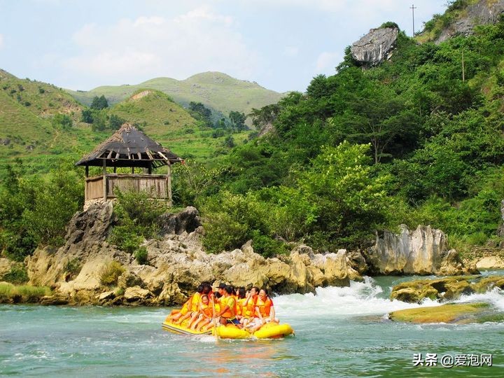 国内最惊险的漂流贵州,贵州最美的风景漂流视频