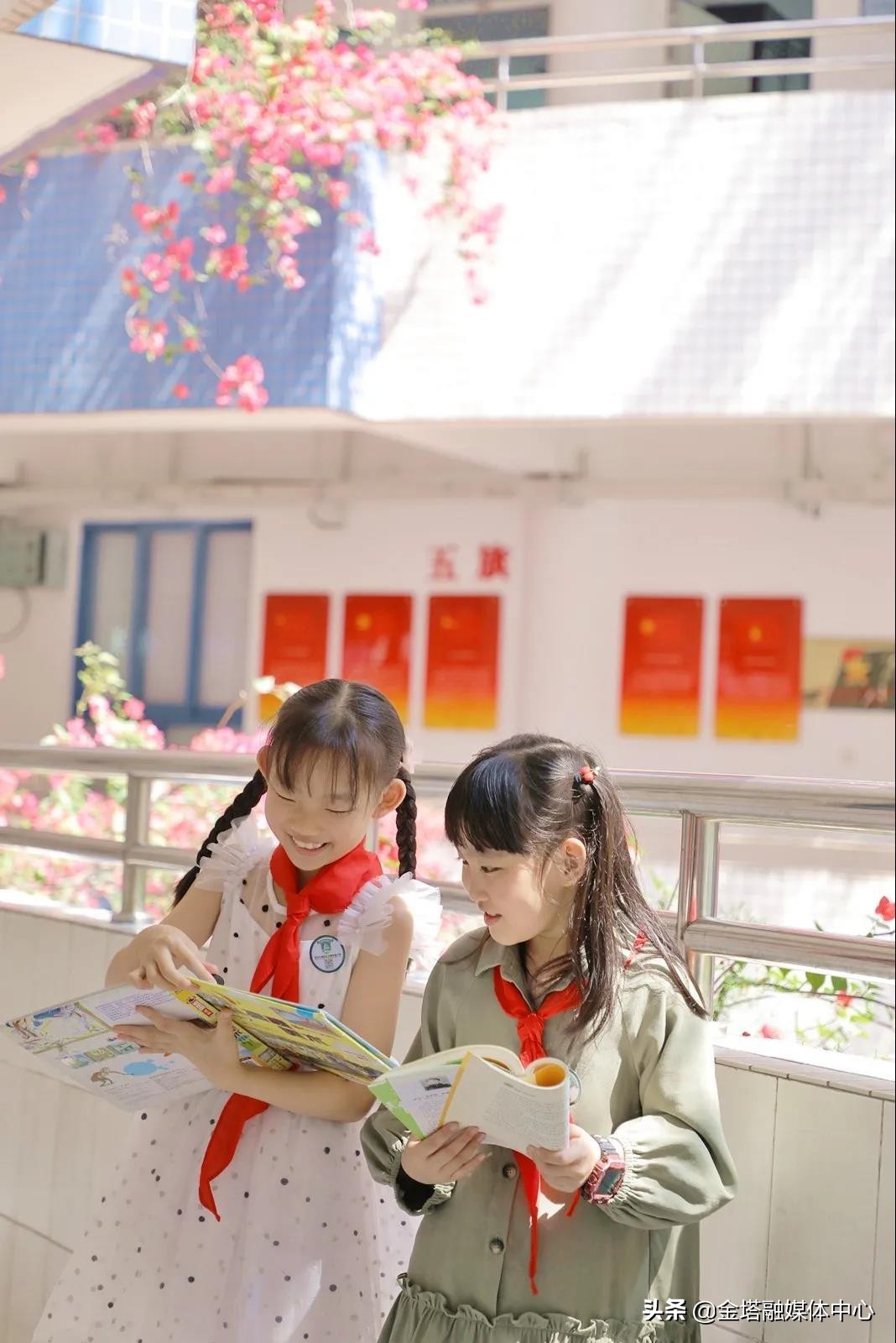 深圳福田的春天,深圳的福田大中华校园