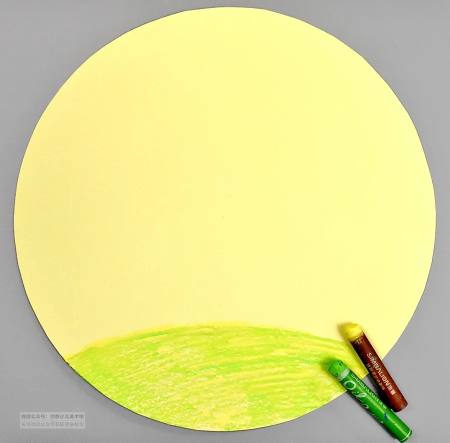 儿童画教程｜幼儿秋季艺术启蒙课程《小刺猬搬果果》