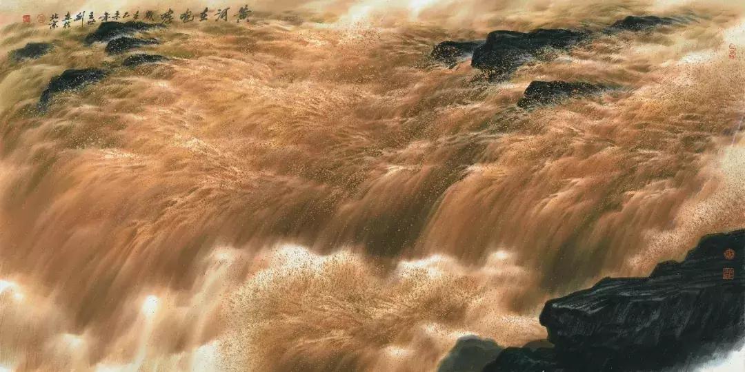 大河乐章——王世利笔墨下的黄河魂