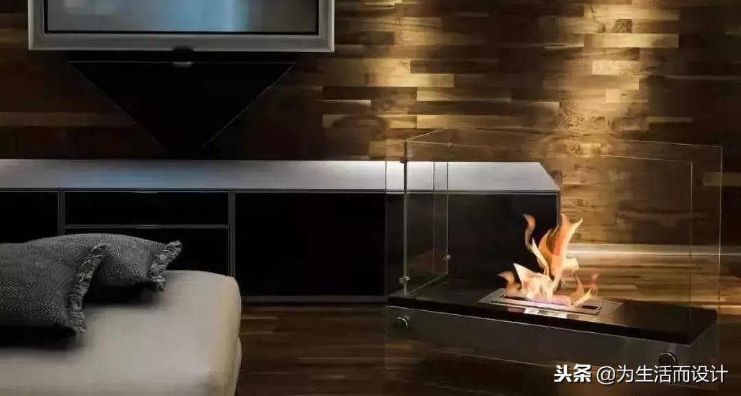 壁炉带给生活一种无法忘怀的情调,冬日氛围感壁炉