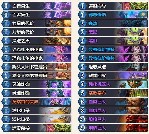 2024炉石传说狂野牧师t0卡组排行榜,炉石狂野最新卡组排行