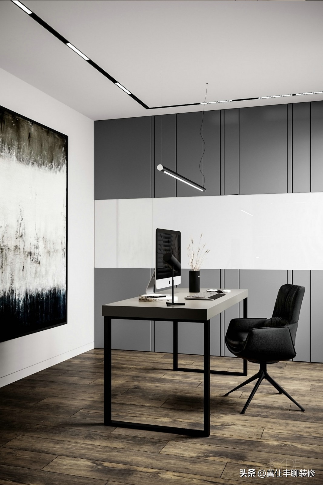 在这个68㎡的时尚家,玻璃才是主角