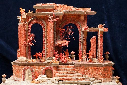 故宫红珊瑚雕刻图片,红珊瑚雕刻十大排名