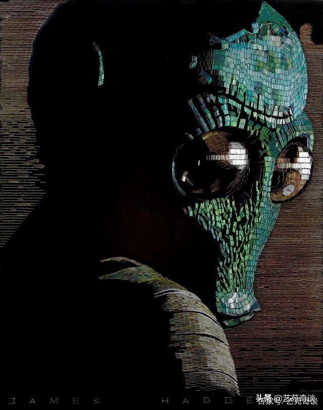 他用订书机“画画”,被网友嘲笑是装订工,专家:你试试看!