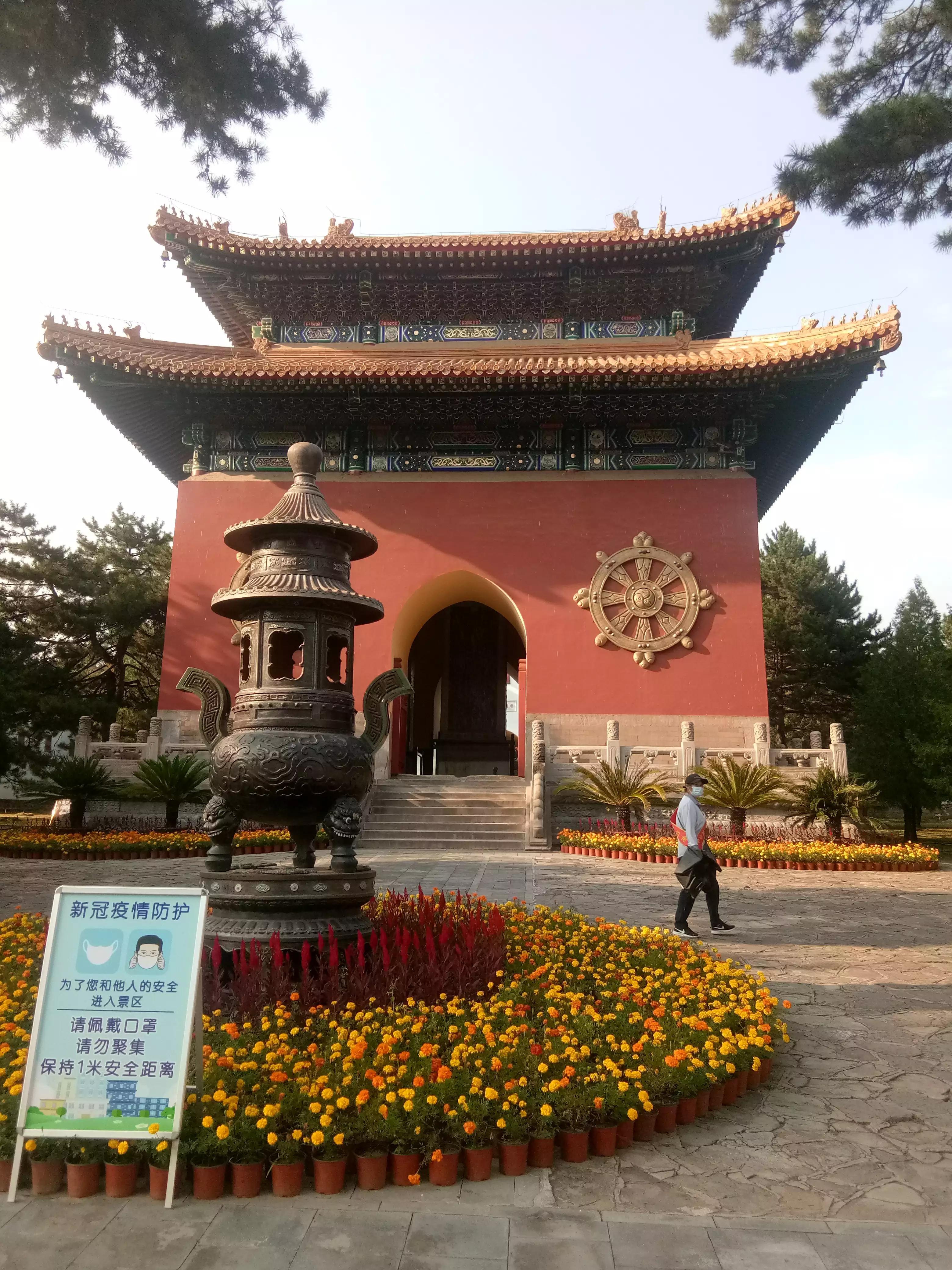 河北承德避暑山庄小布达拉宫全景,承德景点大佛寺布达拉宫