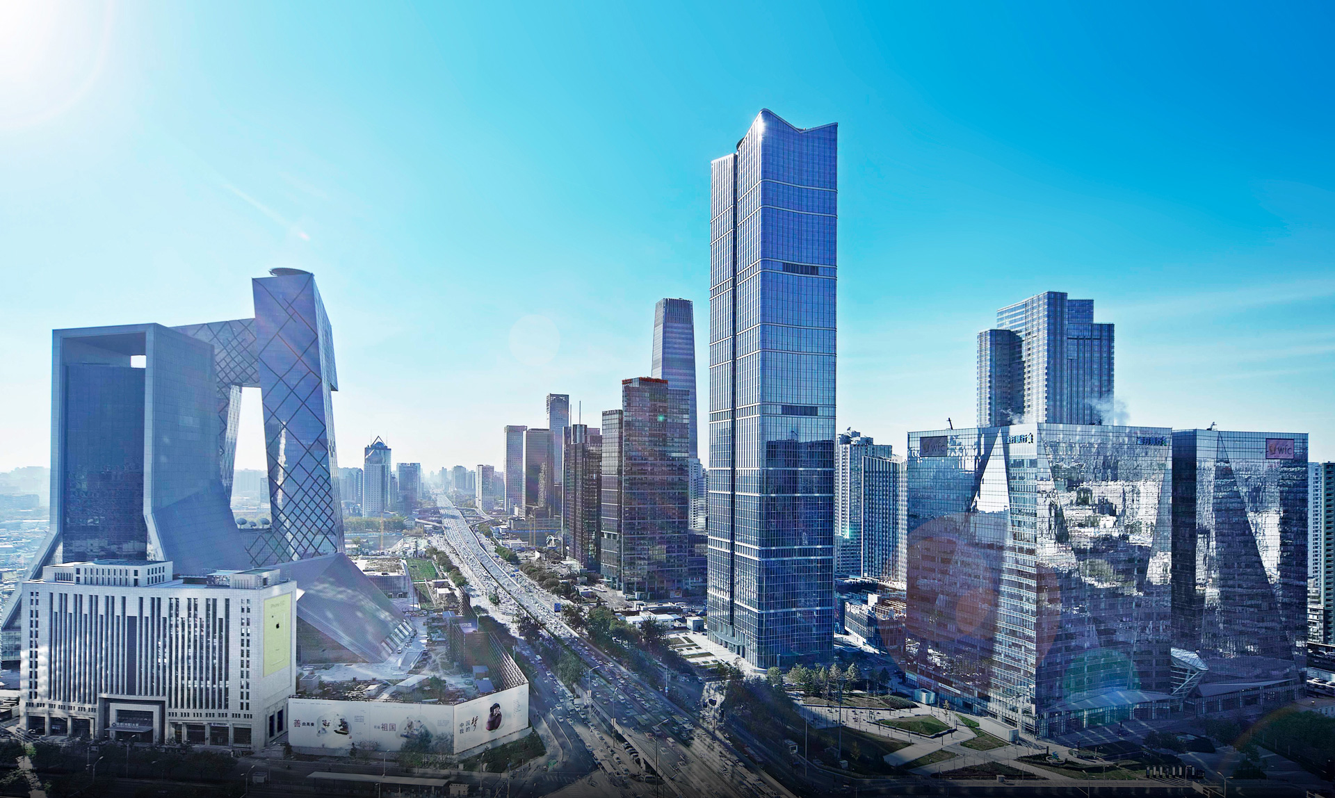 北京十大高层地标建筑图片大全,北京十大地标建筑航拍