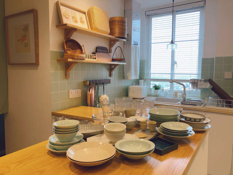 70平两室小户型,原木色的日式小清新,让家更温馨