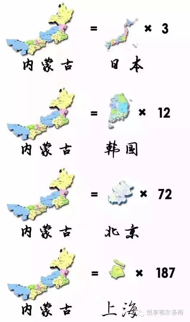 不包邮的内蒙有多大,你们知道内蒙古到底有多大吗