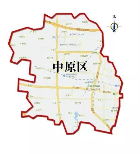 中原核心区最好的地段,中原老城区核心板块