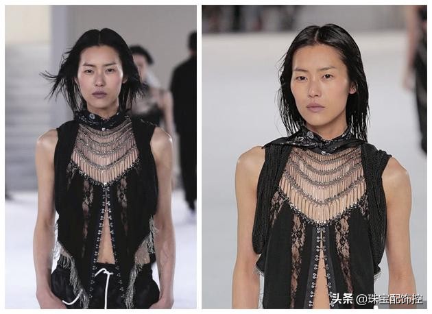 银曲别针奢侈品,心形曲别针奢侈品