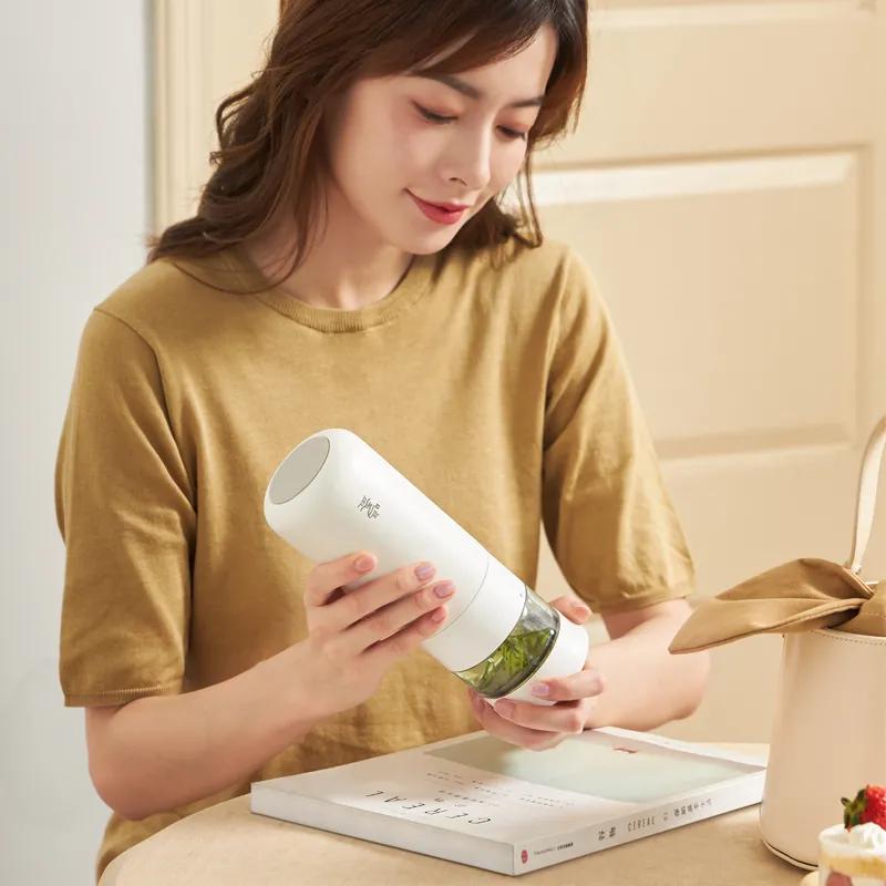 保温杯独立茶仓一键开盖,独立茶仓保温杯可爱