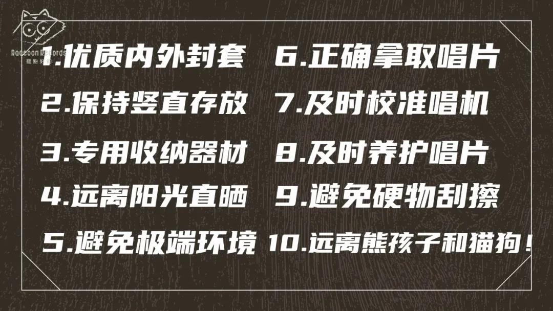 保养黑胶?这有一份专用指南