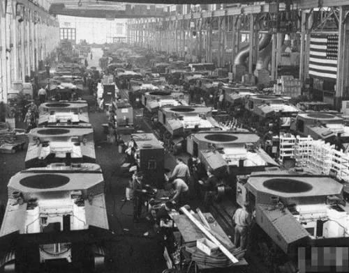 二战解救了美国大萧条,二战美国最可怕的工业