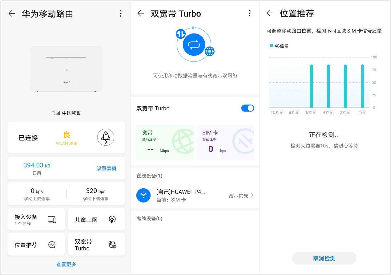 不拉光纤插卡就能用Wi-Fi,华为移动路由堪称上网利器