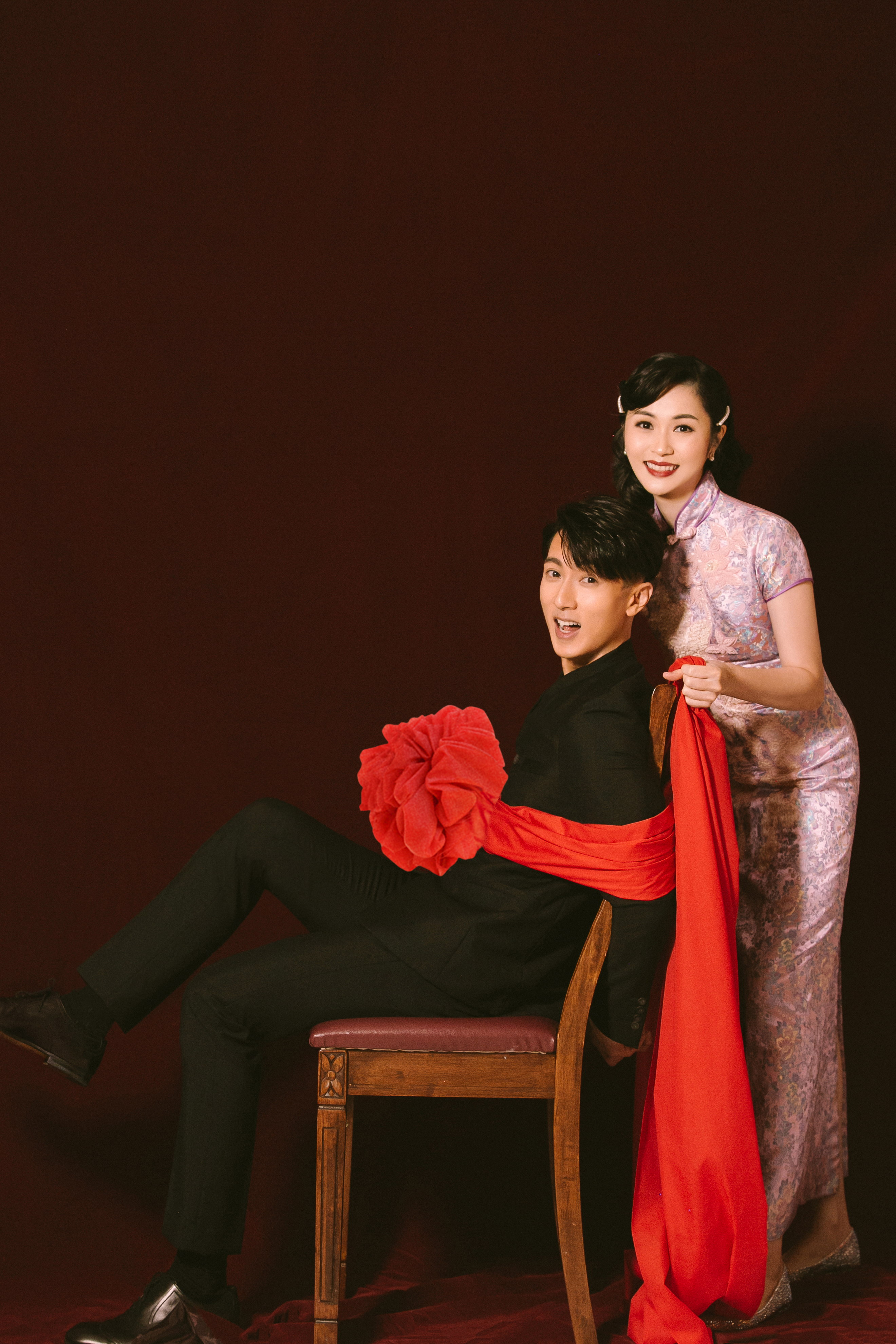 母亲看到吴尊林丽吟的婚纱照,吴尊林丽吟婚纱照测试