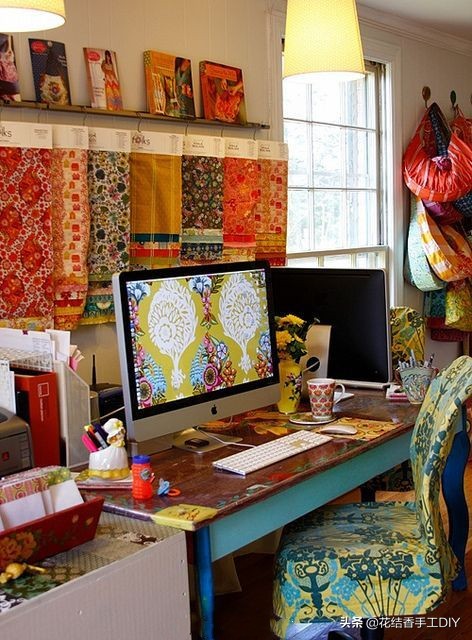美丽的工作间，幸福的小窝窝，做手工的人都爱它