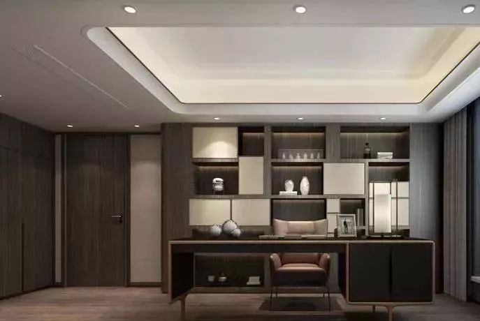 现代港式轻奢大平层设计效果图,港式轻奢大宅