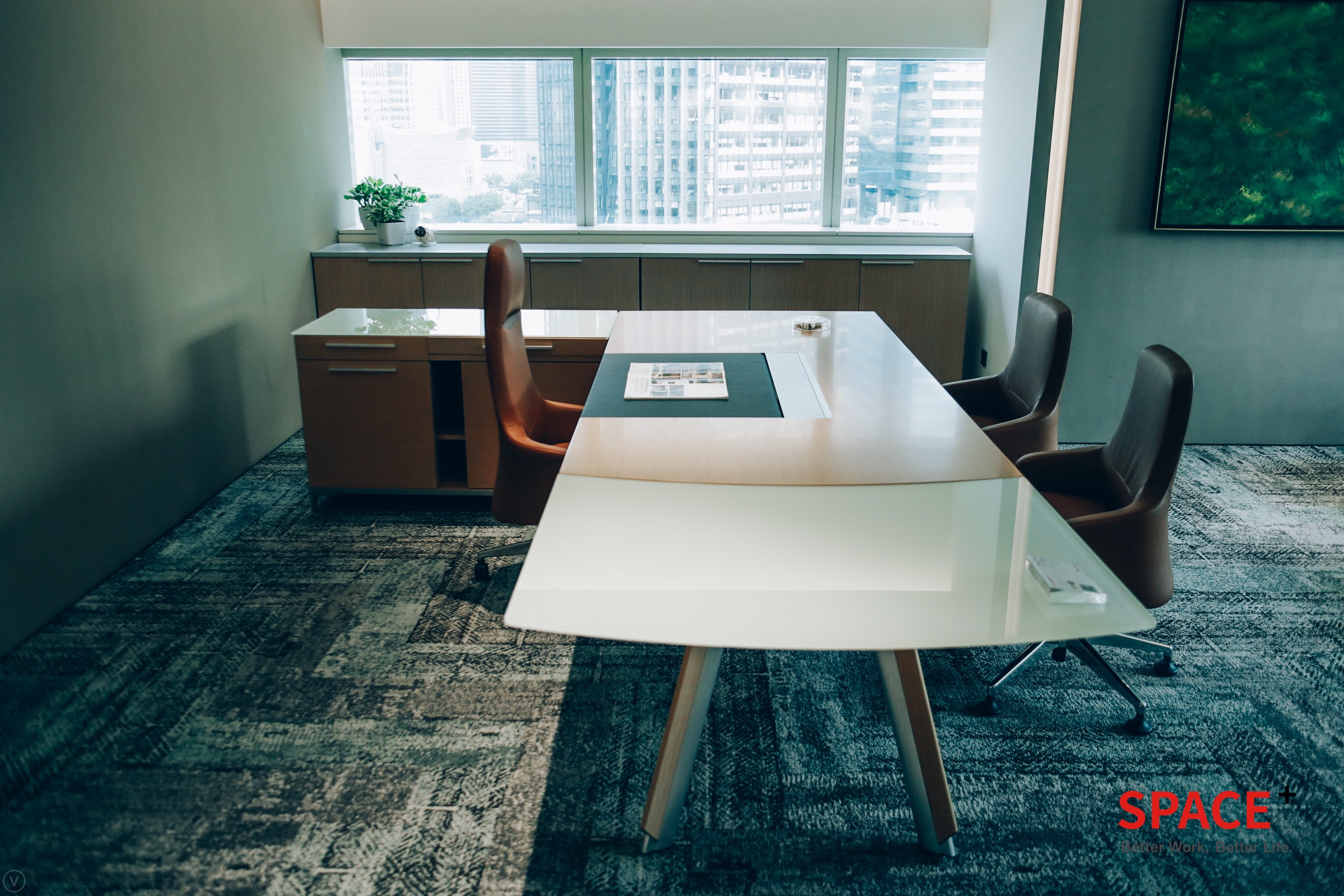 为了提升工作中的幸福感,震旦推出了SPACE+