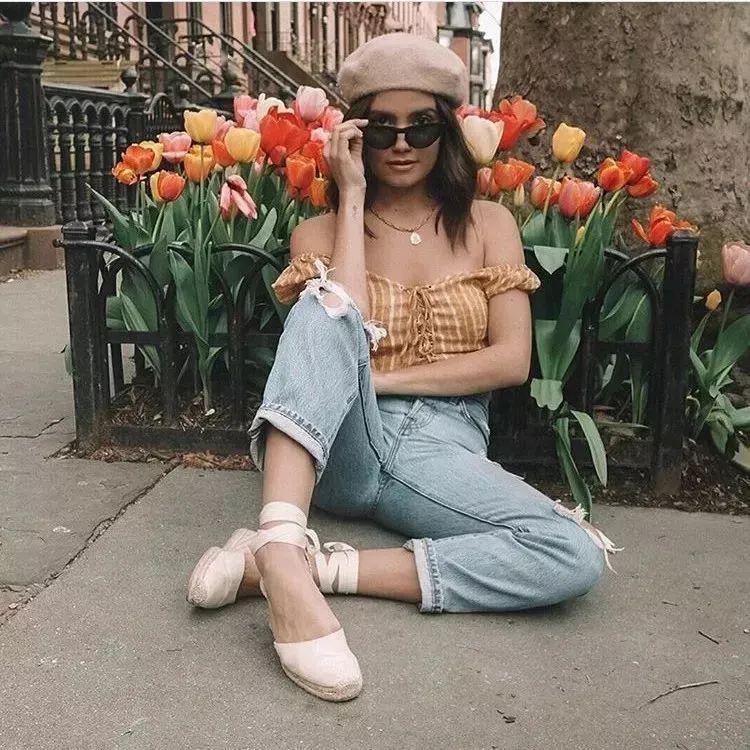 不能错过这双休闲感满满的渔夫鞋,不闷脚潮流渔夫鞋懒人鞋