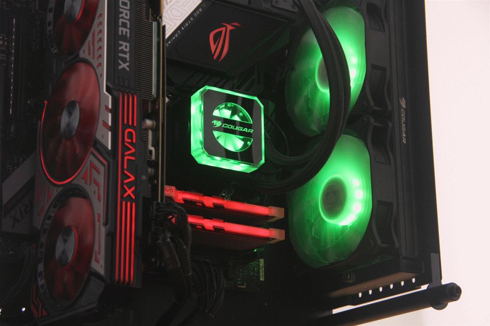 怎么让散热器跟机箱风扇神光同步,cpu散热器风扇替换神光同步