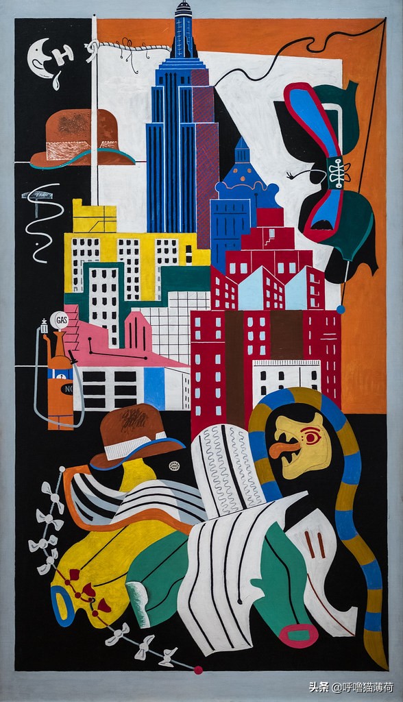 美国著名抽象派画家,美国抽象表现主义画家代表人物