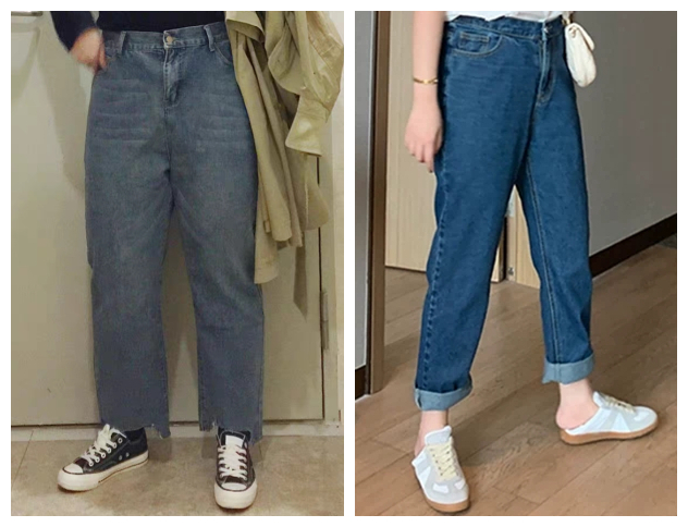 选牛仔裤尺码要精确,选牛仔裤的参数