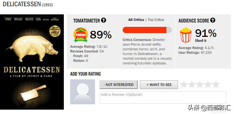 一部人吃人的荒诞喜剧，进了法国孙二娘的黑店，吃与被吃你没得选