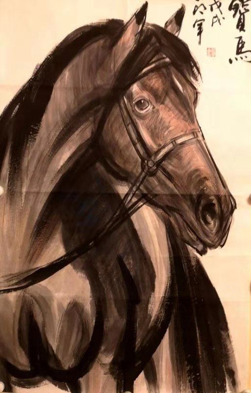 郎军画家作品价格,郎军国画60幅