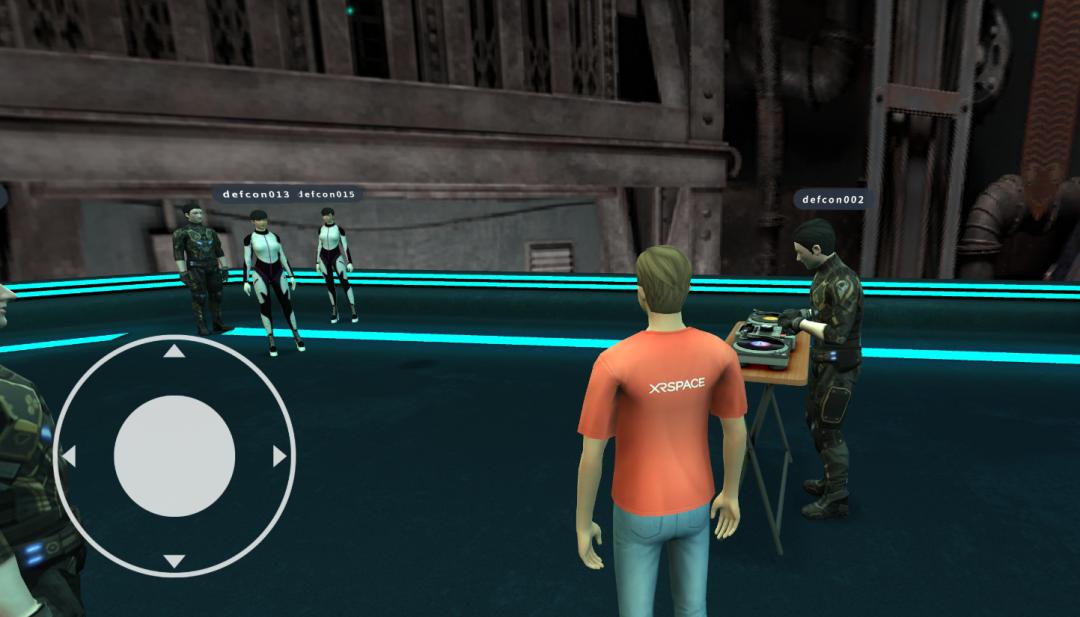 vrchat虚拟现实里体验赛博朋克,vr全球虚拟大会