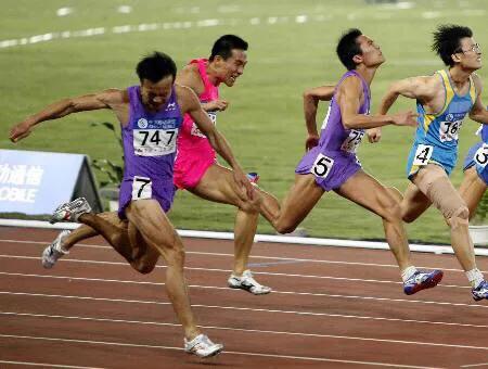 历届全运会男子百米冠军现役一人双金王,苏炳添第四次出征圆梦