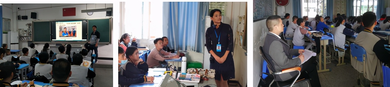 立足校情深入课堂教学视导助力发展——县教师进修校到侨中开展教学视导
