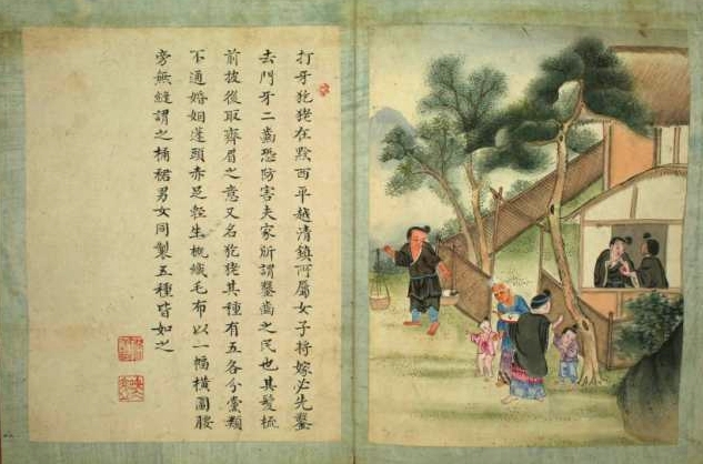 透过《百苗图》，谈谈有趣的苗人服饰与婚俗文化