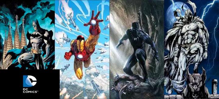 漫威dc互相抄袭角色,漫威dc相似人物的图片