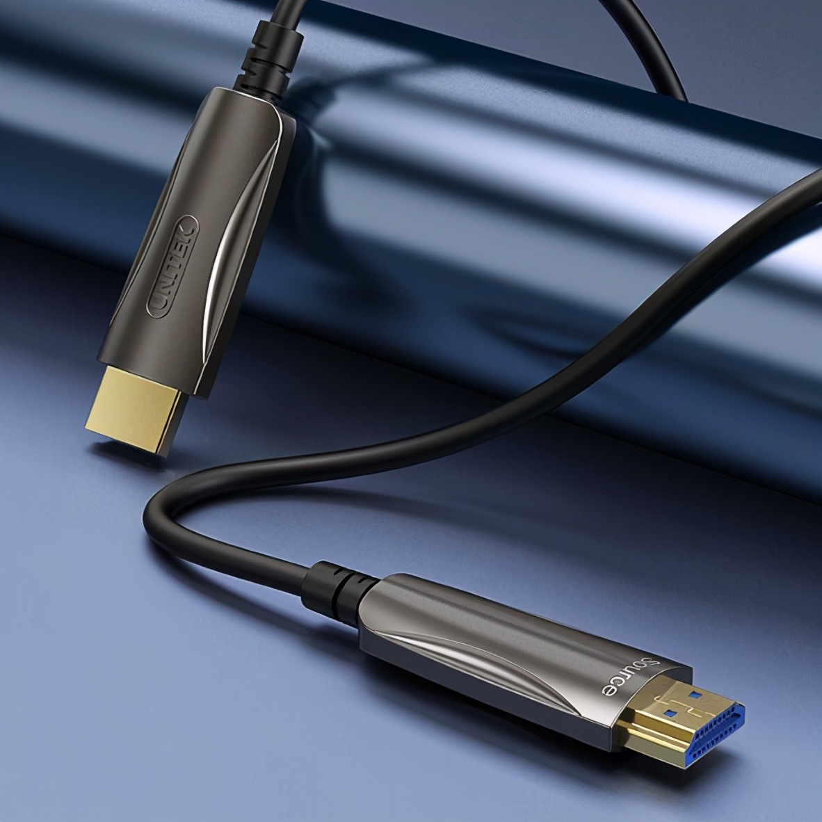 4K电视高清视频线怎么选?光纤HDMI线or铜芯HDMI线?