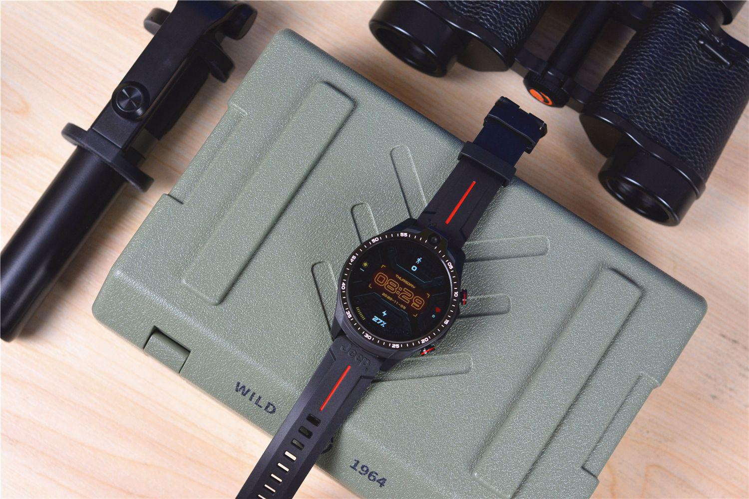 jeep新款智能手表jpsw011black,jeep智能手表高配版有啥区别