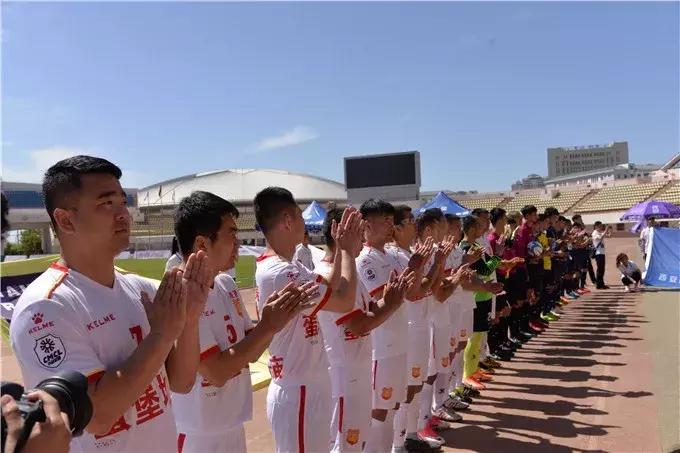 中冠联赛白银赛区开赛,赛事大场面