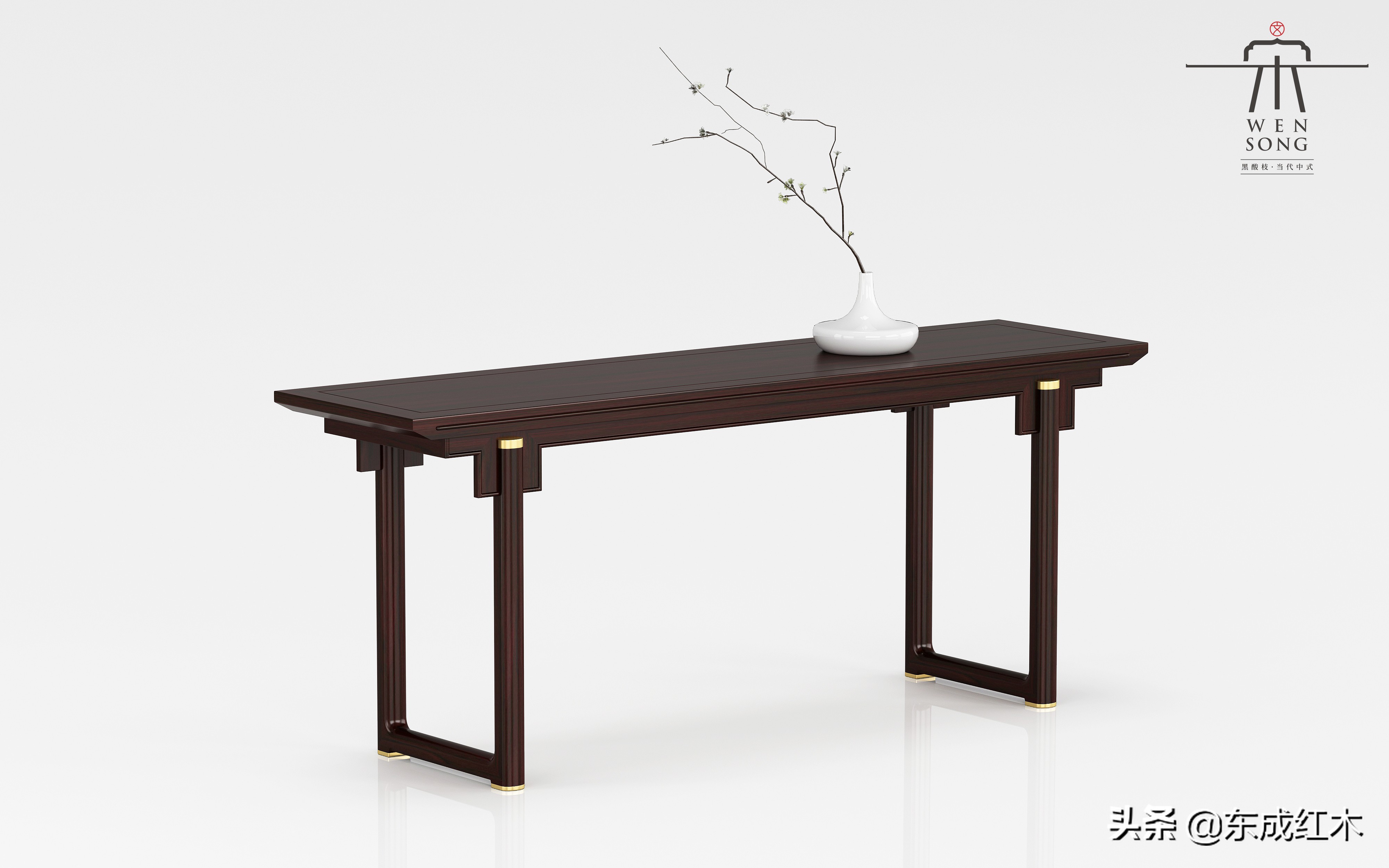 红木日历｜今日宜祭祀，一幅藏于台北故宫的宋画，东成红木