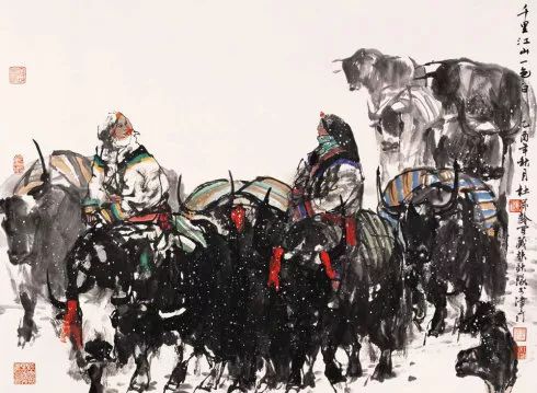 他从一个普通的美术编辑，到成就斐然的专业画家