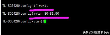 TP-LINKTL-SG5428三层交换机DHCP中继配置爱快路由器