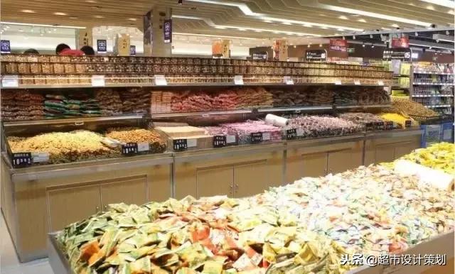 超市食品陈列摆放效果图,超市休闲食品创意陈列图片