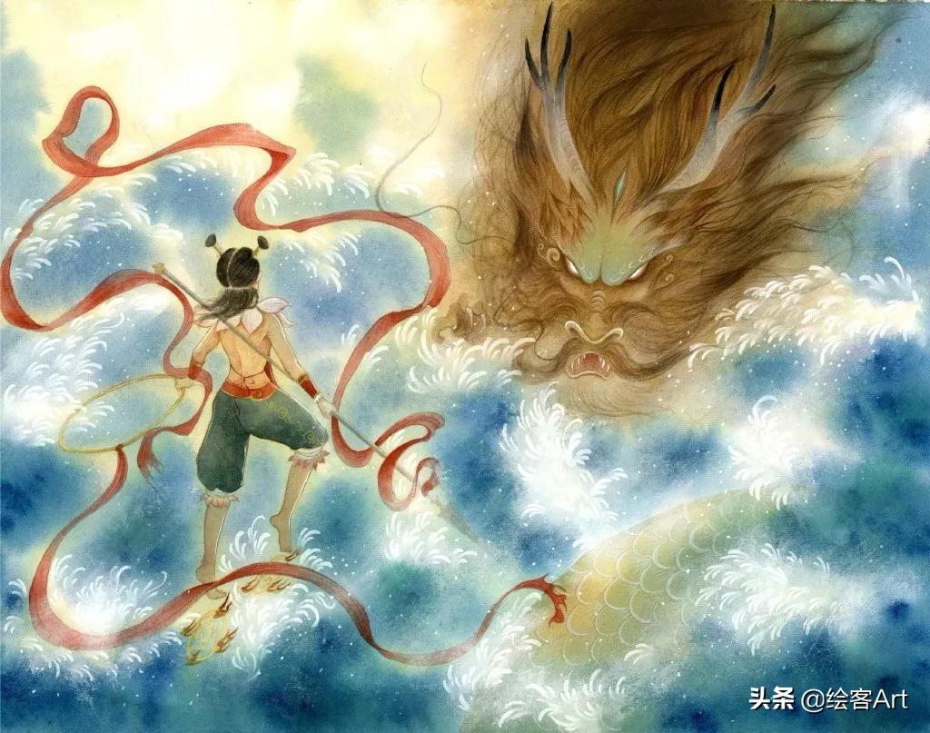 半路出家，成为最会画妖的插画师，一张插画就是别人的月薪