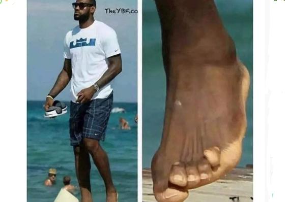 为啥有几十万人愿意给奥尼尔的脚点赞？若不是有照片，没人敢相信