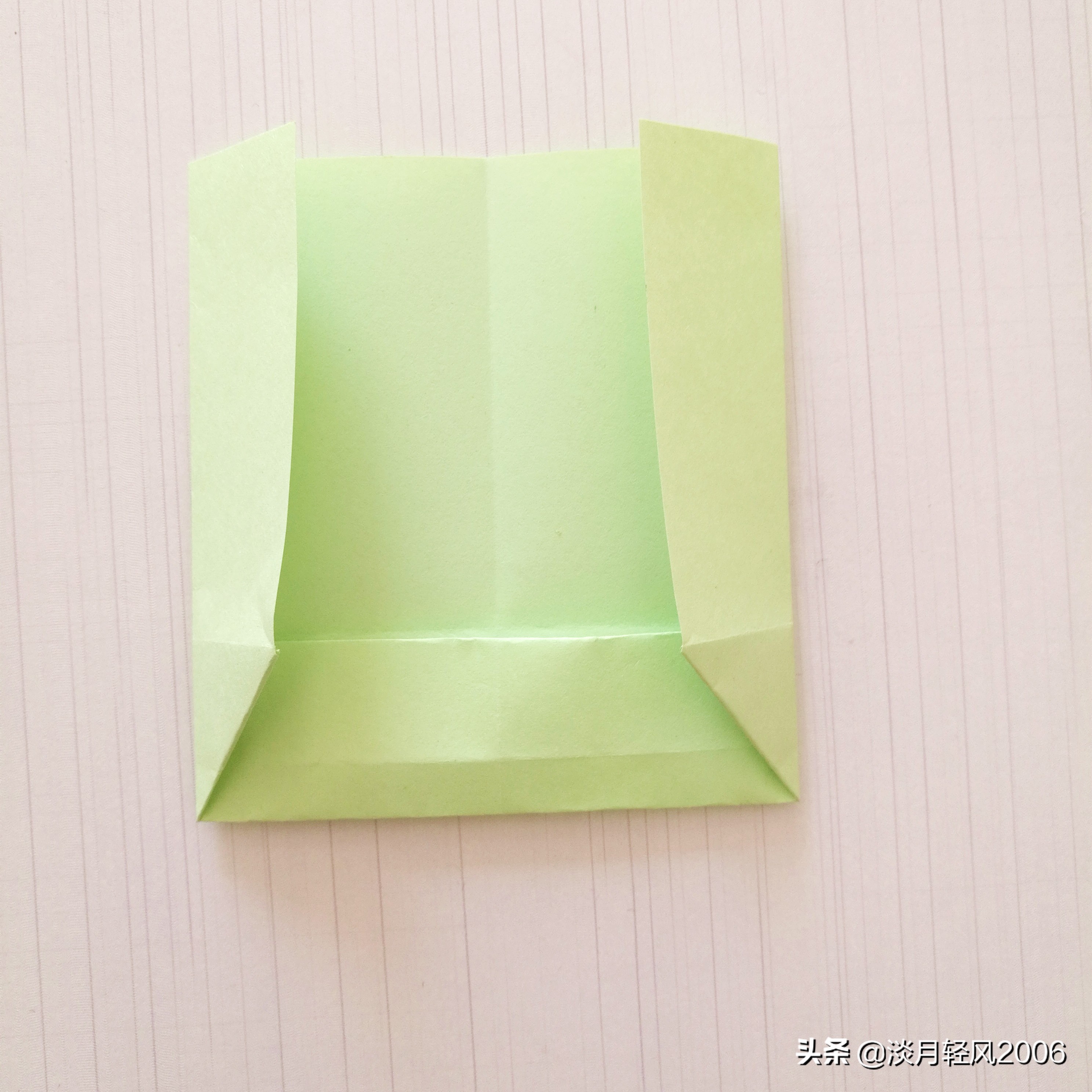 儿童手工折纸简单又美丽信封,用正方形折纸做信封