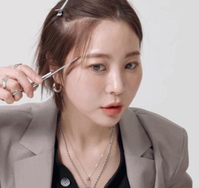 鞠婧祎怎么用发型来掩盖自己脸型,鞠婧祎头发细软塌适不适合