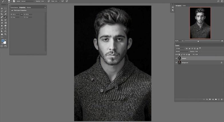 ps肖像处理,ps如何锐化人像面部