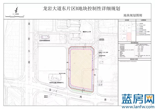 龙岩龙津湖地块,龙岩大道地段