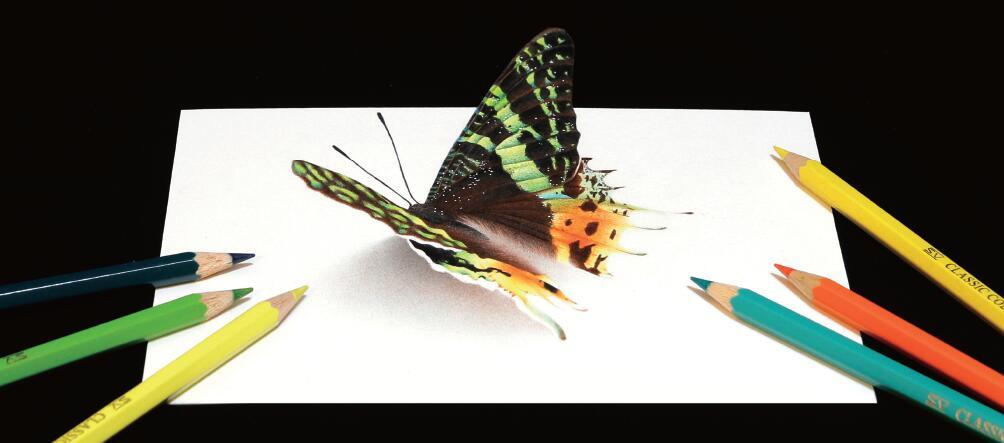 3d错觉画教程,3d错觉画作品
